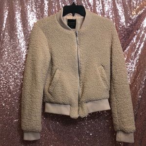 Teddy Bomber Jacket